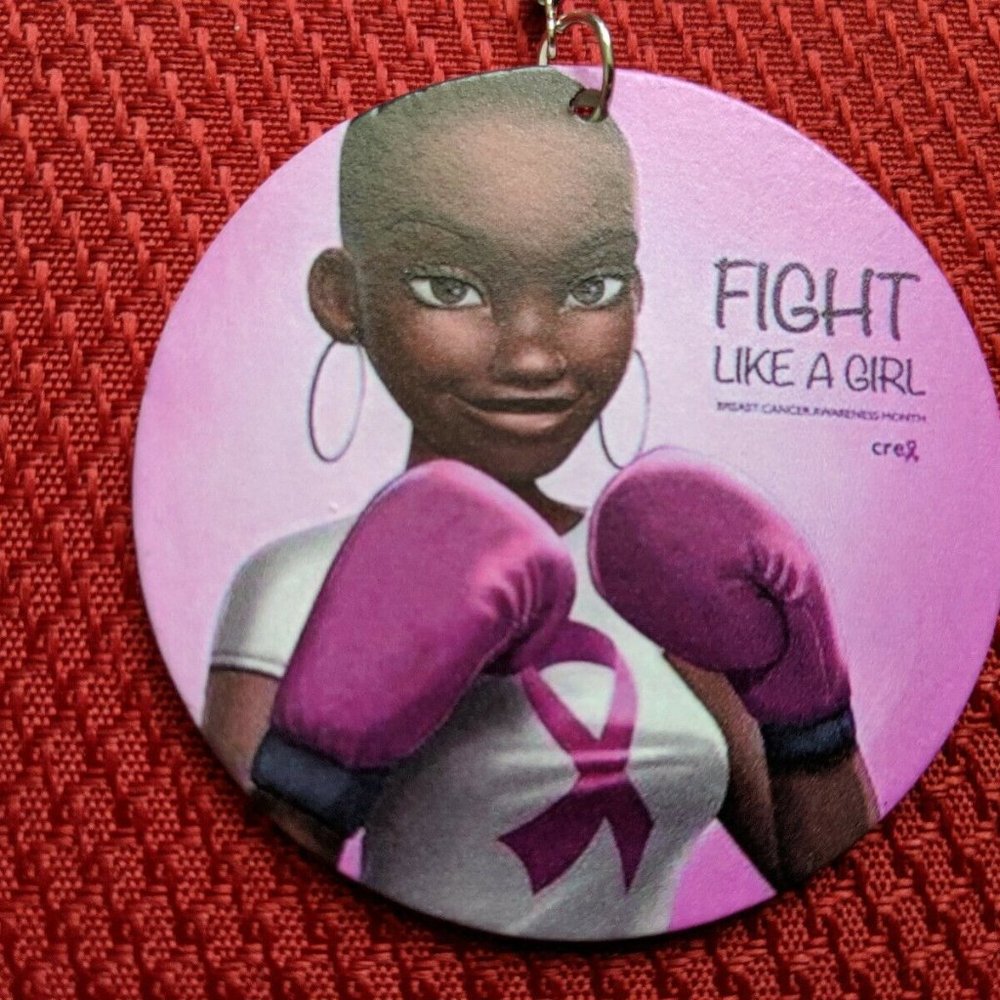 PINK BREAST CANCER AWARENESS Earrings